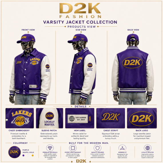 D2K Varsity Jacket Collection